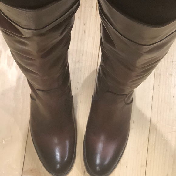 Size 9 AUTHENTIC HIGH-OVER THE KNEE LEATHER BOOTS - Picture 4 of 8